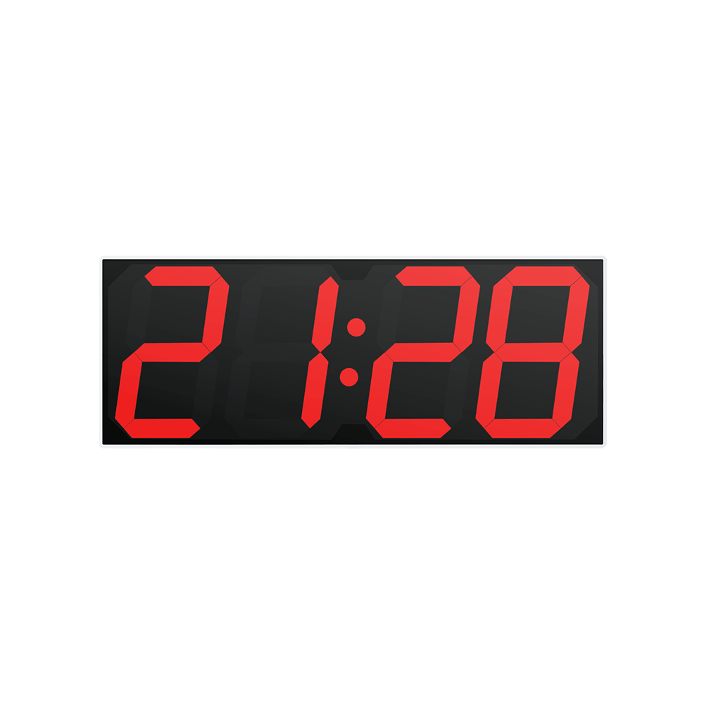 Silver Led Digital Clock LED Digital Clocks for Any Space | SIBO
