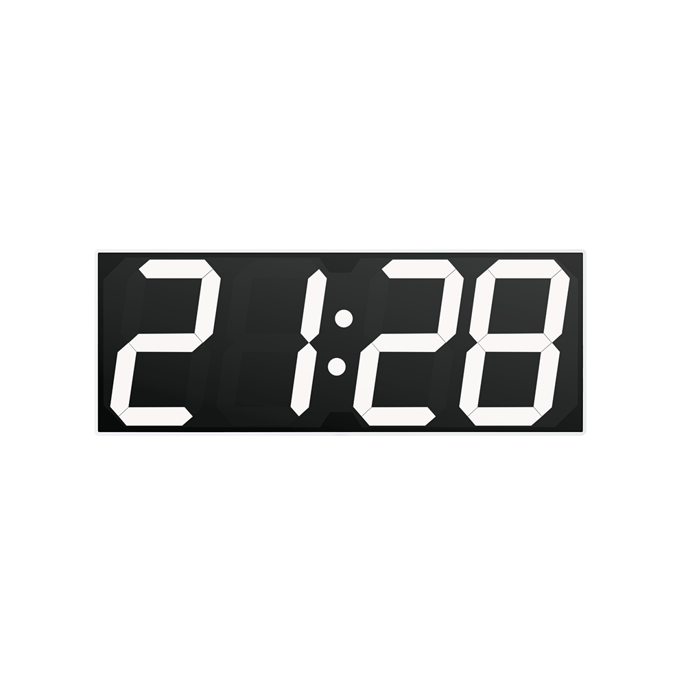 Silver Led Digital Clock LED Digital Clocks for Any Space | SIBO